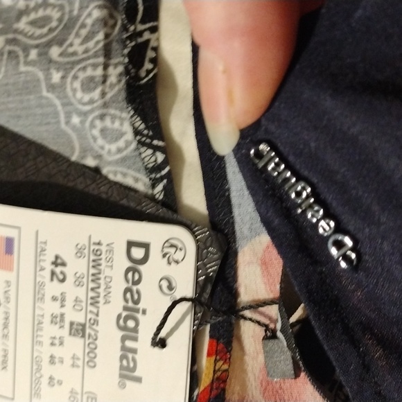 NWT🔥$160 Gorgeous🤩Designer Desigual "Day Dress" from Spain - Picture 10 of 13